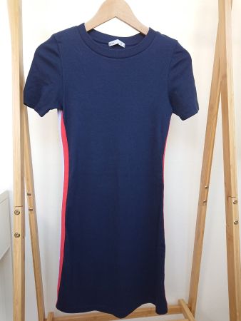 Sportliches Damen Kleid Lefties Gr. M Dunkelblau