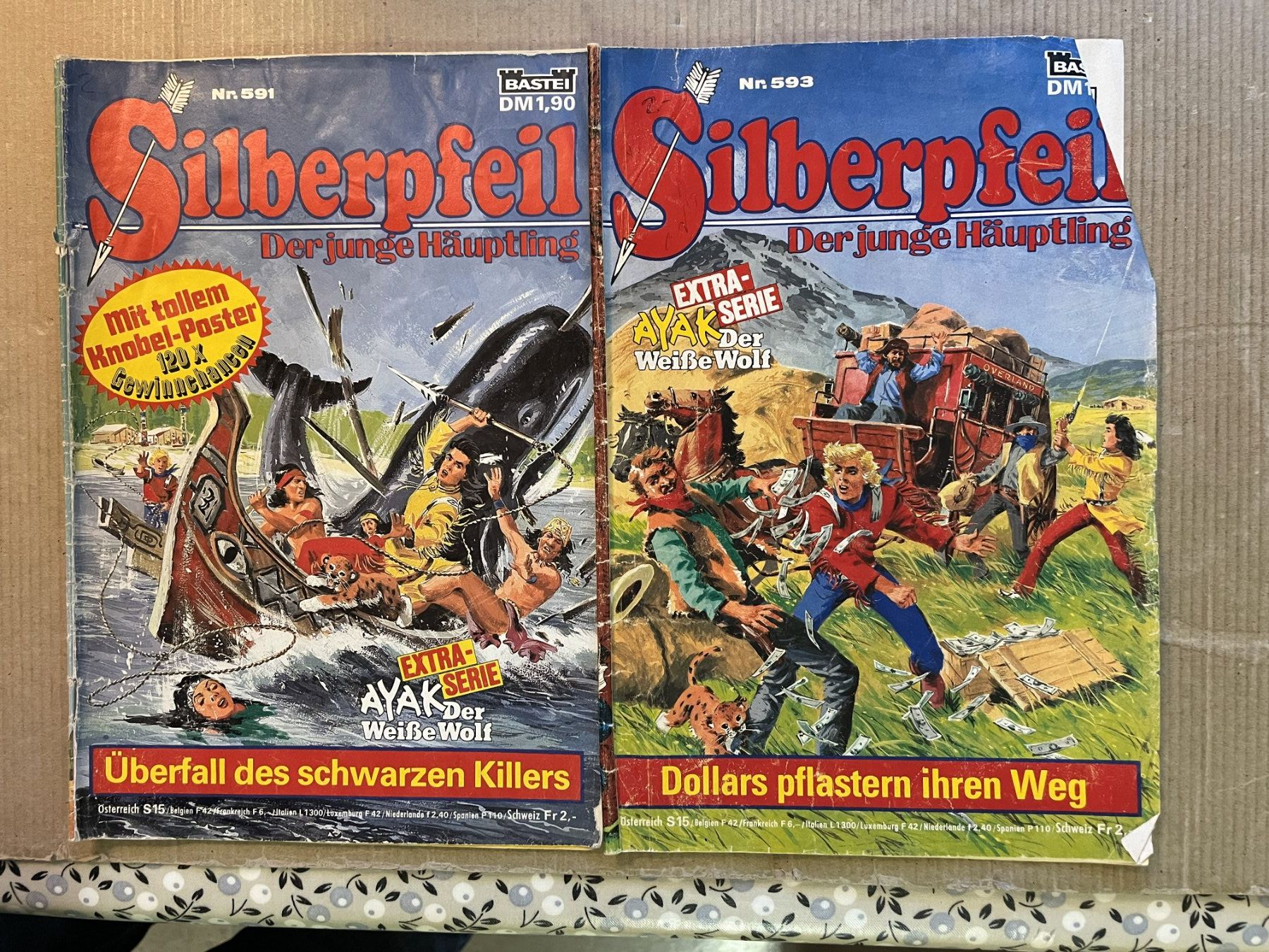 Fumetti: Silberpfeil nr. 591/593 Heft – Usato da Pratteln venduto da 66werni