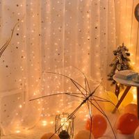 LED USB Lichtervorhang 3m x 3m 300 LEDs