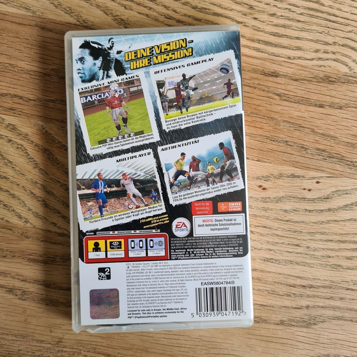 Spiele: Fifa 2006 für PSP – Gebraucht aus Chur von 1996hiphop 1
