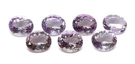 Lot 47.41 ct - 7x Améthystes 14x12mm - Valeur 380.- Fr