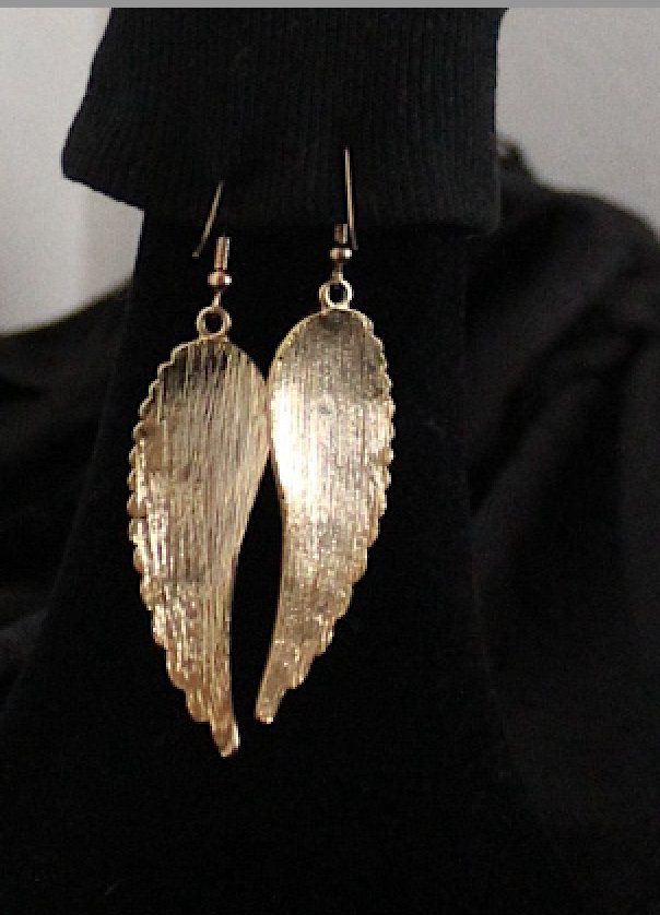 Orecchini pendenti & Orecchini a lobo: Angel Wing Ohrhänger, Länga ca. 7.5 cm – Usato da Locarno venduto da madame-tus-sauds 3