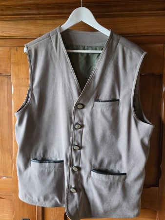 Trachten Veste - Oktoberfest Janker Jäger Gilet - Grösse M