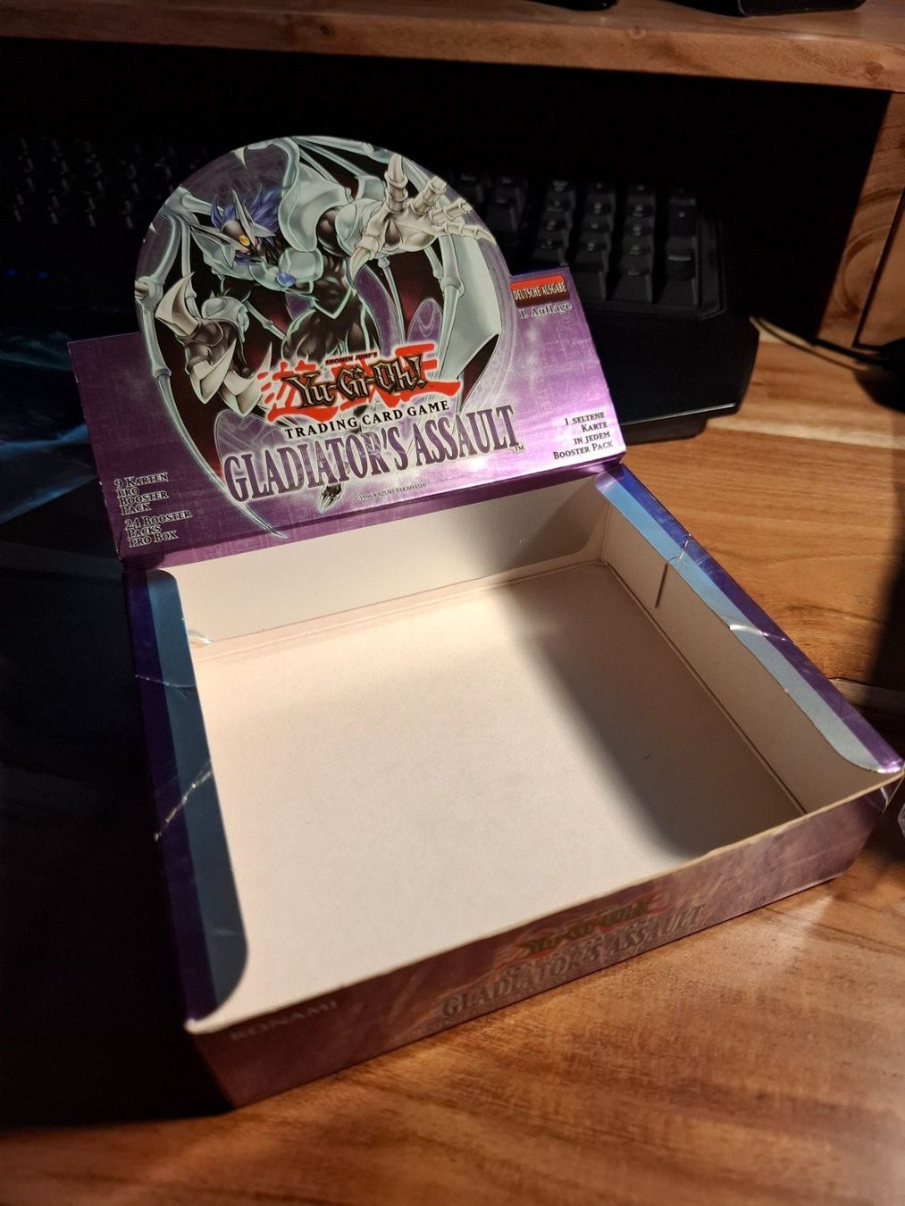 Yugioh Carte collezionabili: Yugioh 2007 1st Gladiator's Assault  (Empty) Display – Usato da Gammen venduto da Karbax 1