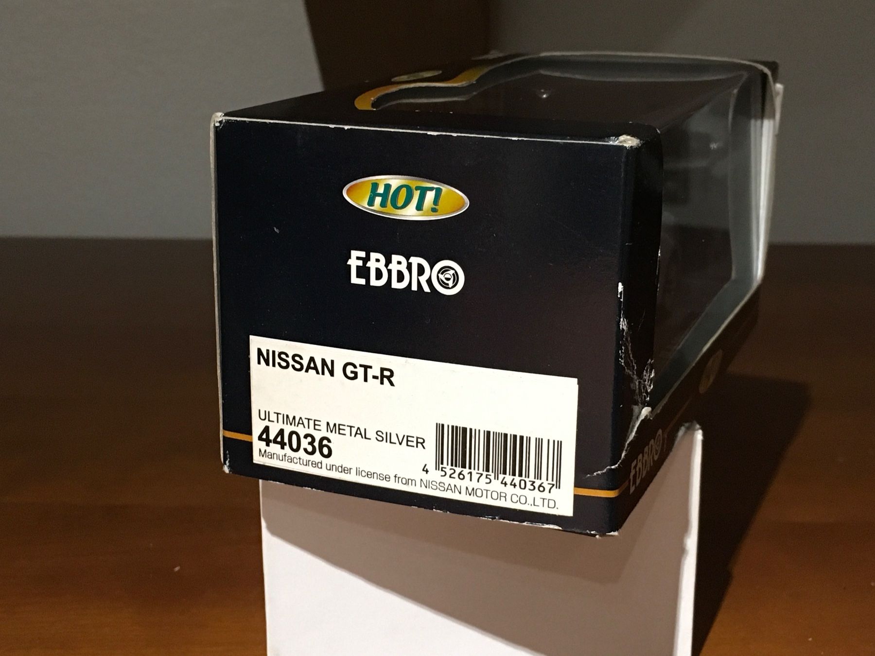 Nissan Modellini d'auto: Nissan GT-R 2007 - 1/43 EBBRO – Nuovo (secondo la descrizione) da Wohlen AG venduto da PrivatSammlung 3