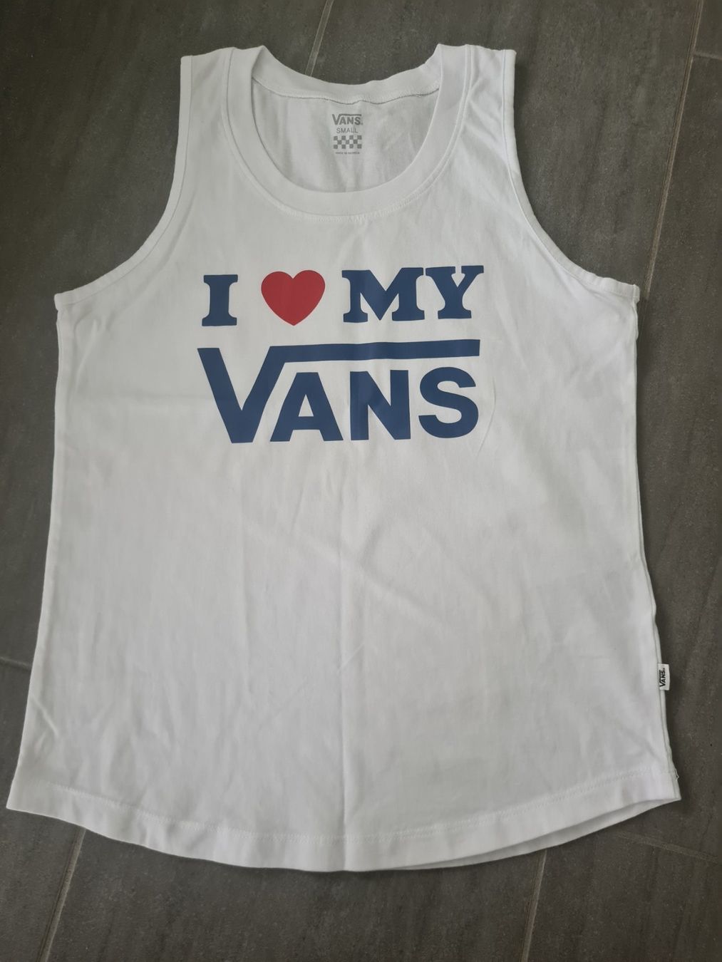 Vans Camicette, T-shirt & Top: VANS Tank Top weiss – Nuovo (secondo la descrizione) da Mezzovico venduto da maemy