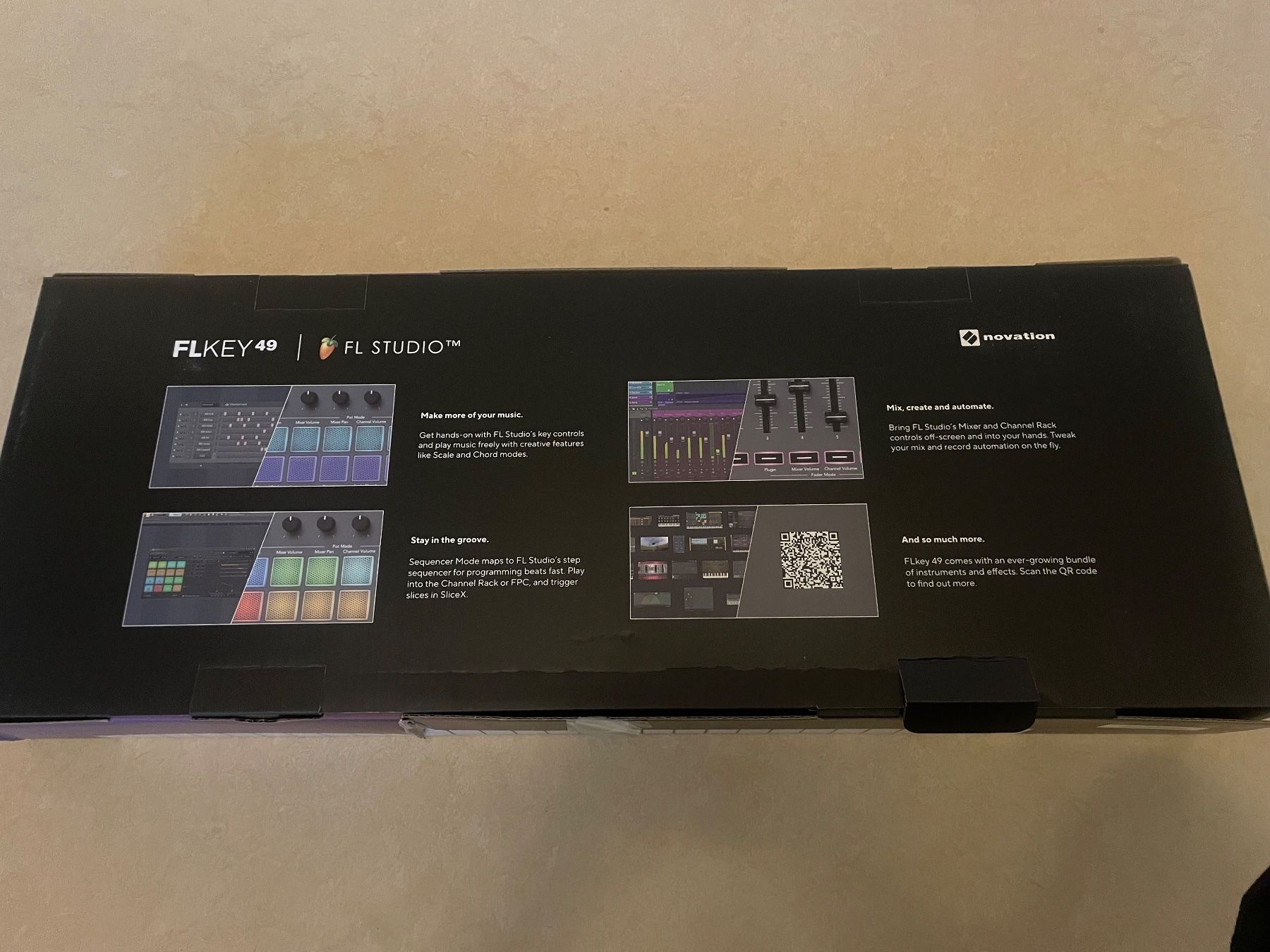 Novation Strumenti musicali: Novation FLkey 49 Midi Keyboard – Nuovo (secondo la descrizione) da Zürich venduto da angielm 6