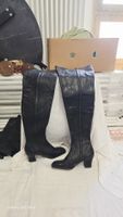 BOSSON Overknee Lederstiefel Gr. 37 – Made in France – 68 cm