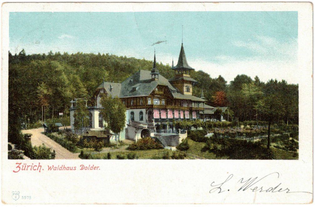 Cartoline postali: Zürich - Dolder mit Standseilbahn – Usato da Binningen venduto da Mountainrider