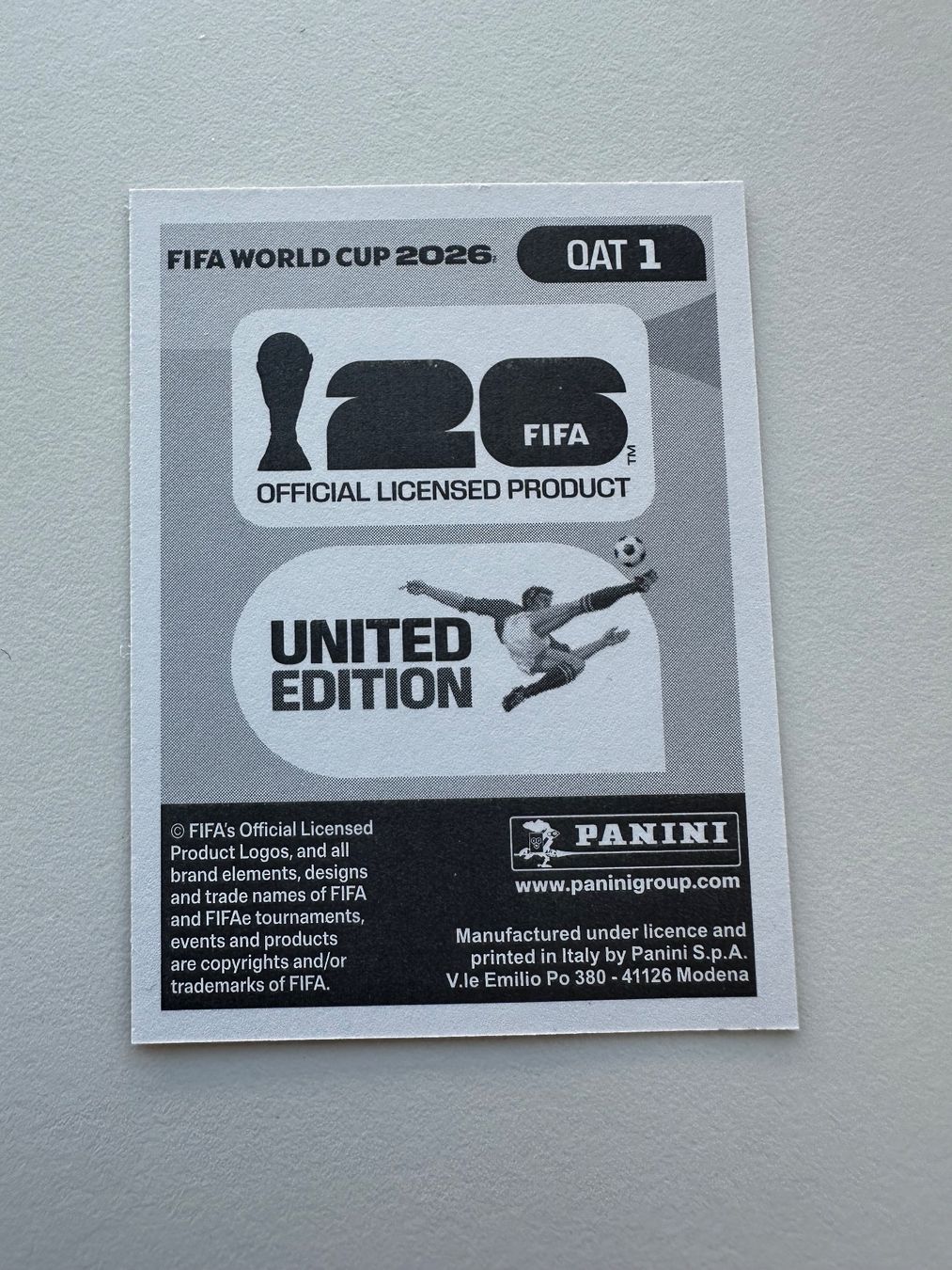 Panini Carte collezionabili: FIFA World Cup 2026 QATAR sticker QAT 1 – Nuovo (secondo la descrizione) da Zürich venduto da karsumpel11 1