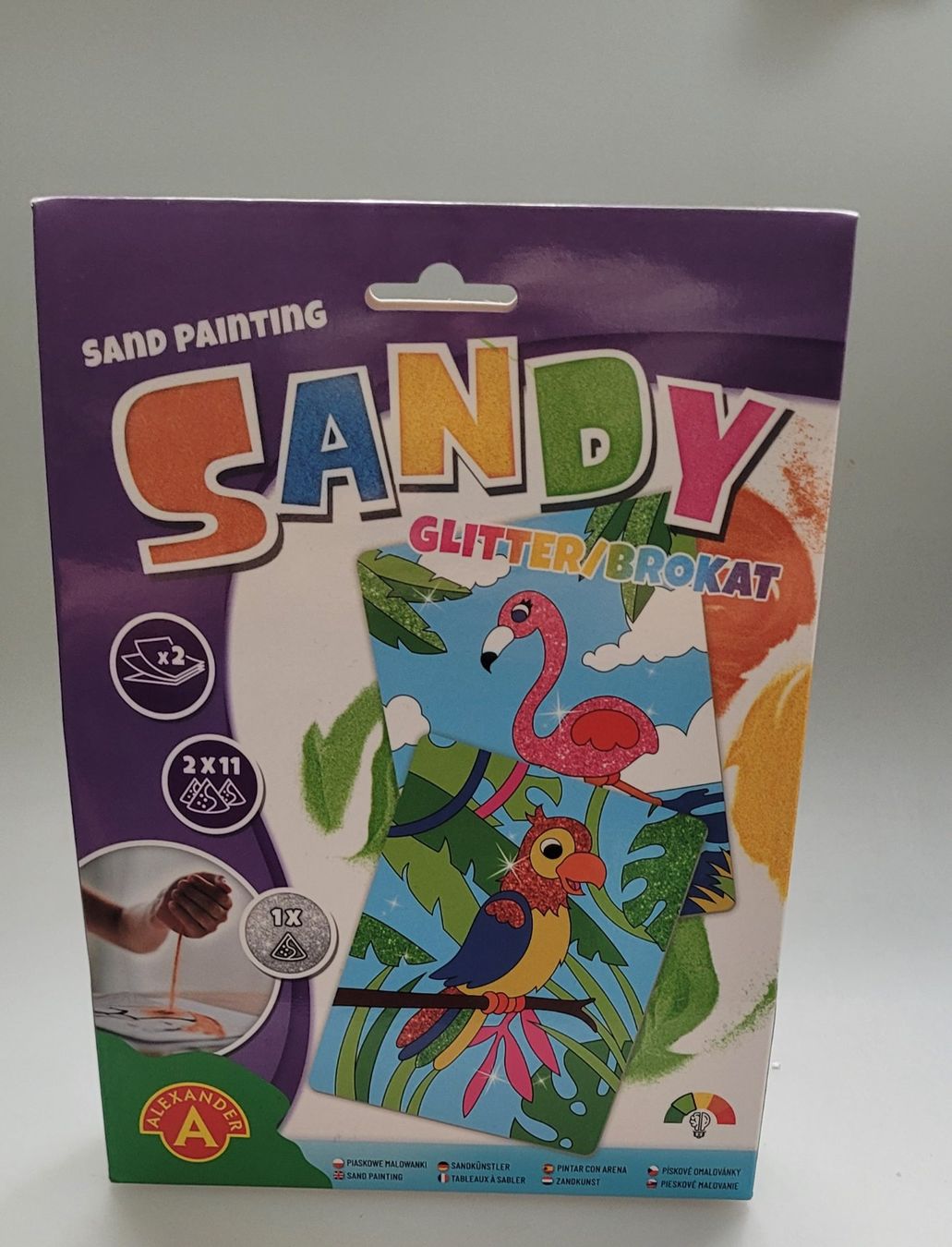Kits de loisir créatif: Sandy Glitter Sandbilder Neu – Neuf avec emballage d'origine à Oberuzwil par aseinkaufswelt