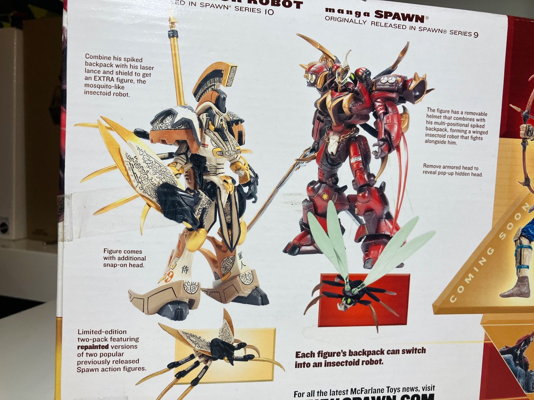 Figuren: Spawn Figuren Doppelpack, Manga Spawn Robots, 1998 McFarlane – Neu und originalverpackt aus Gossau ZH von whysoserious 1