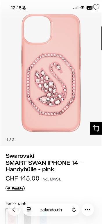 Swarovski Cover & Protezioni schermo: NEU OVP SWAROVSKI Case iPhone 14 Pro – Nuovo e nell'imballaggio originale da Embrach venduto da vmadia 3