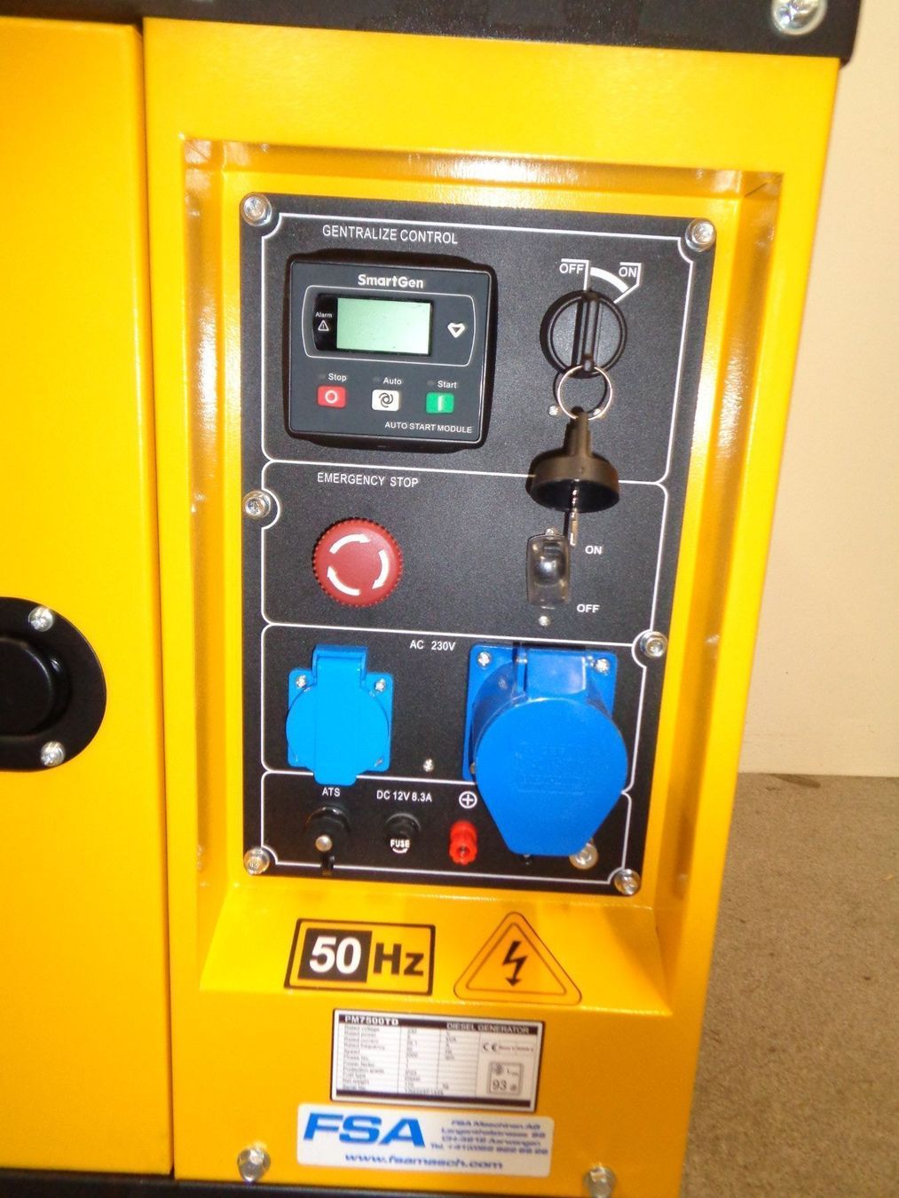 Generatori di corrente: MITROPOWER Diesel-Generator 6,5 kVA, 230 V – Nuovo (secondo la descrizione) da Aarwangen venduto da fsa-maschinen 3