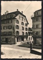 Sursee, Strassenpartie mit Geschäften