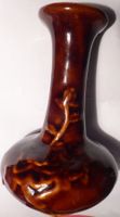 ANTIKE KERAMIK -VASE--SEHR ALT /ANTIK-GLASIERT, SAMMLERSTÜCK