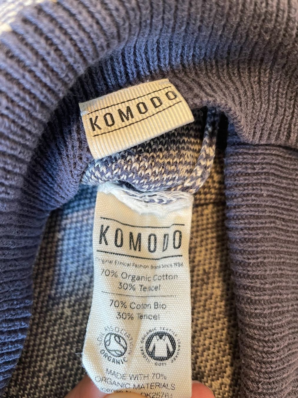 Maglioni & Felpe: Komodo Pullover mit Wellenmuster, Grösse L – Usato da Burgistein venduto da Manoshi 3