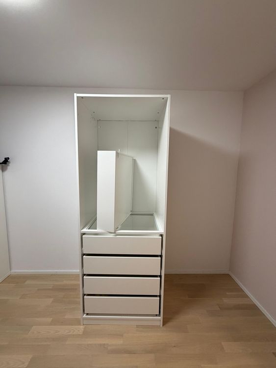 Elegantes Ikea Schrank Weiss Mit Schubladen Ebenbild