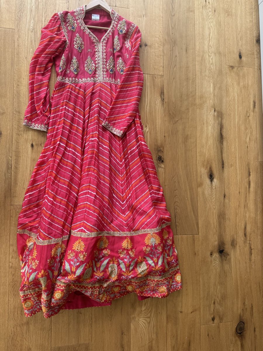 Vestiti: Fantastisch bestiktes Seidenkleid, Gr. L – Nuovo (secondo la descrizione) da Hölstein venduto da chap3ron 2