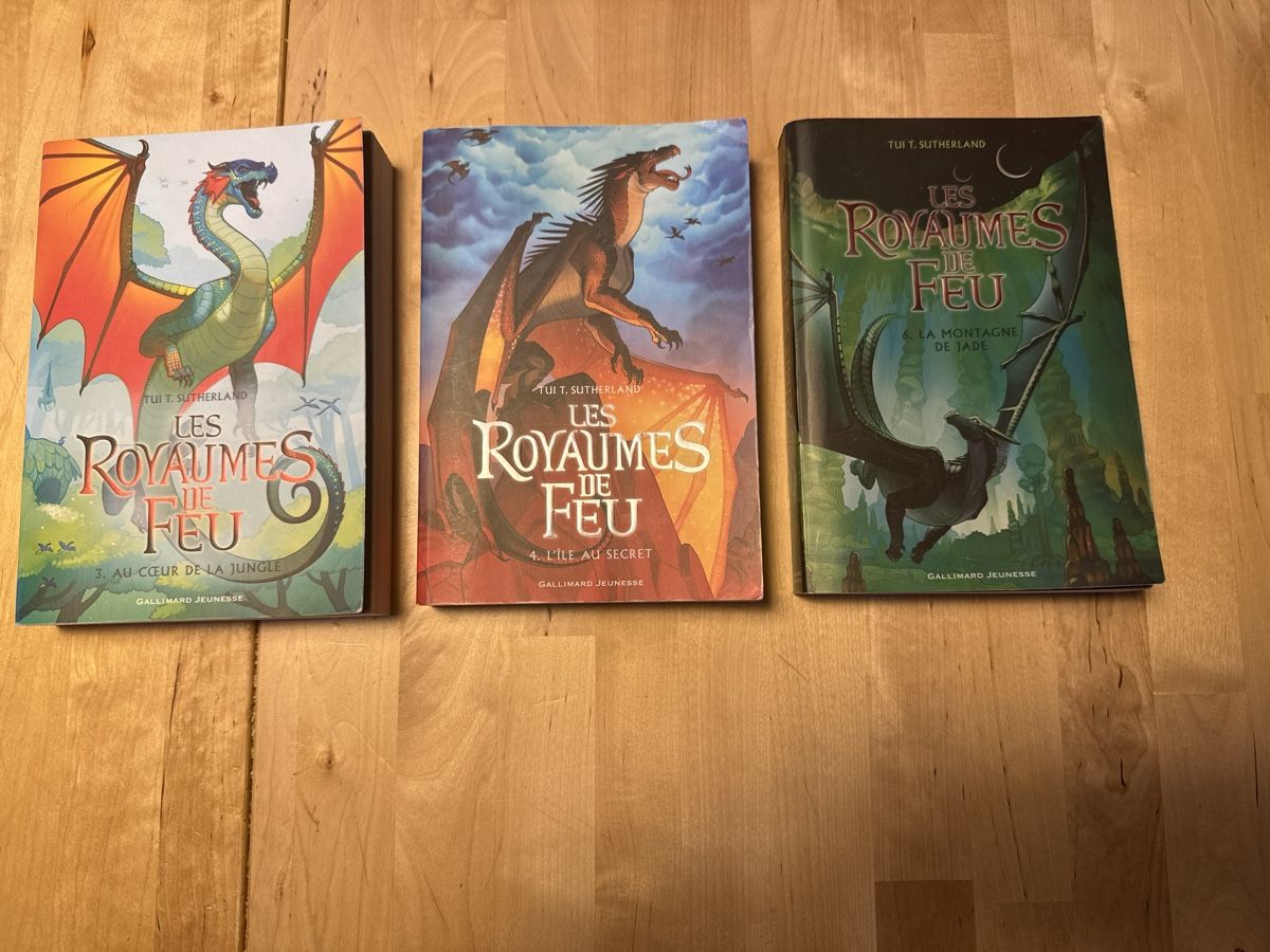 Libri: Les royaumes de feu – Usato da Meinier venduto da fabdab