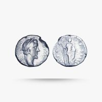 ANTONINUS PIUS – TR POT XX COS IIII / Römisches Kaiserreich