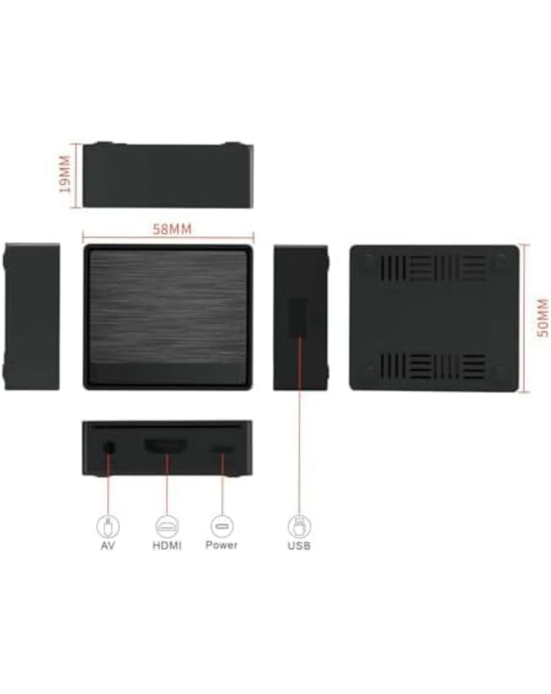 Lettore multimediale & Streamer: Mini TV Box, Android 12.0 TV Box with Android – Nuovo e nell'imballaggio originale da Winterthur venduto da Pcline1 9