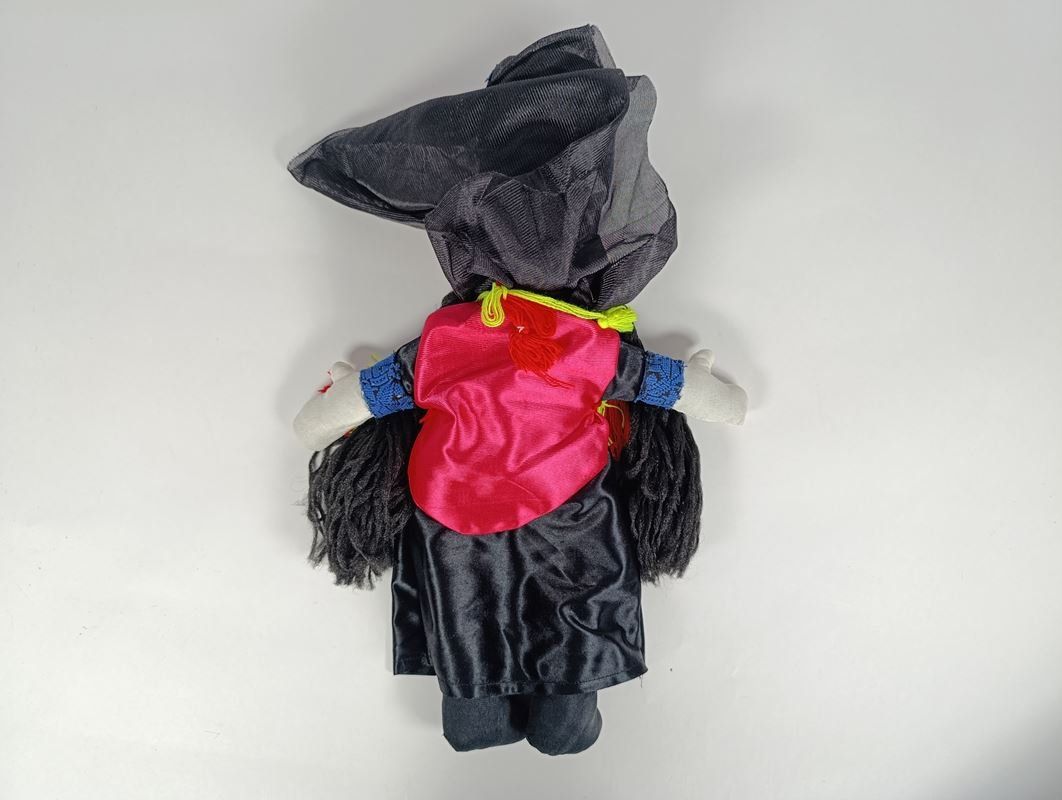 Bambole: Poupée bedouine égyptienne noire et bleu – Usato da Thielle venduto da Plusvalue_Neuchatel 1