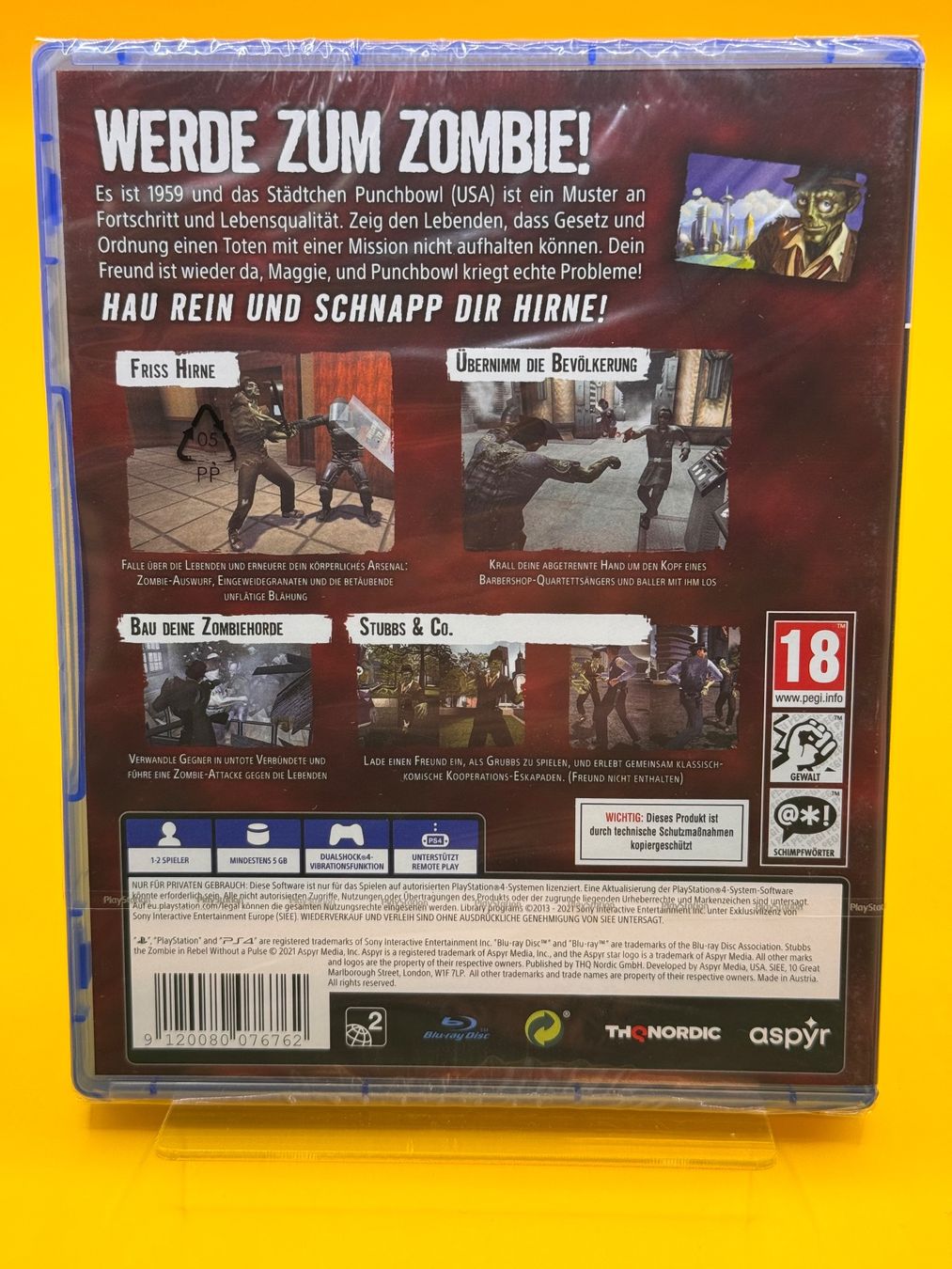 Sony Giochi: Stubbs the Zombie PS4 Spiel – Nuovo e nell'imballaggio originale da Oberwil b. Zug venduto da silver2024 1