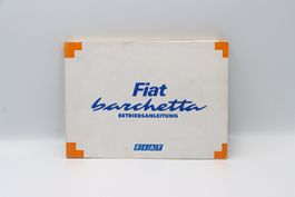 Fiat Barchetta 1995 Betriebsanleitung