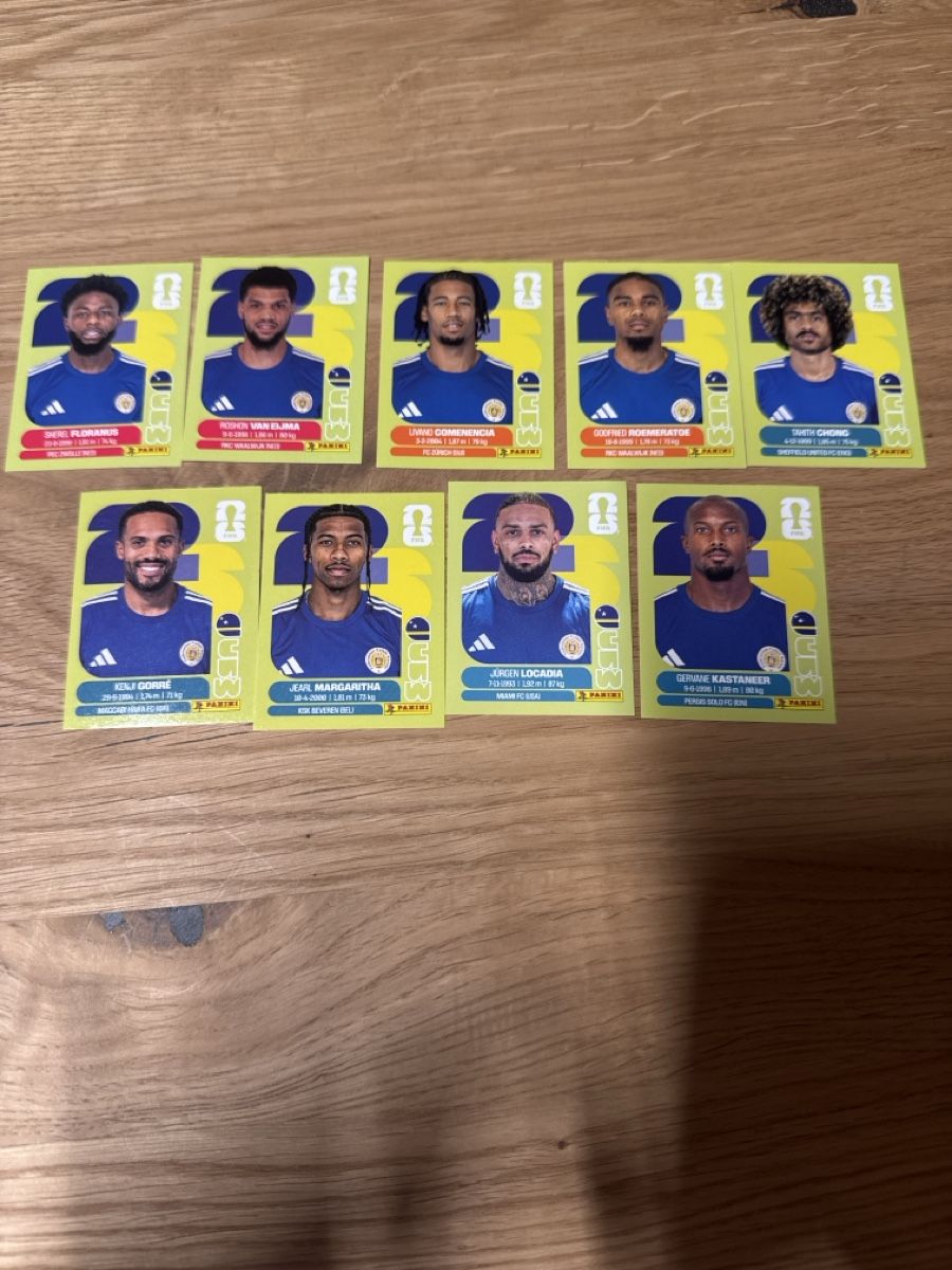 Panini Sammelbilder & Trading cards: Panini Klebe Bilder WM 2026 Curacao – Neu (gemäss Beschreibung) aus Gamsen von Lionel321