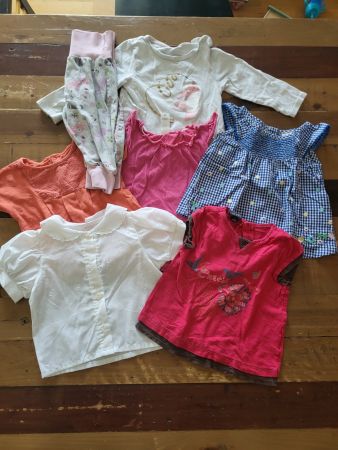 Lot de 15 vêtements bébé fille - Taille 74 (9 mois)