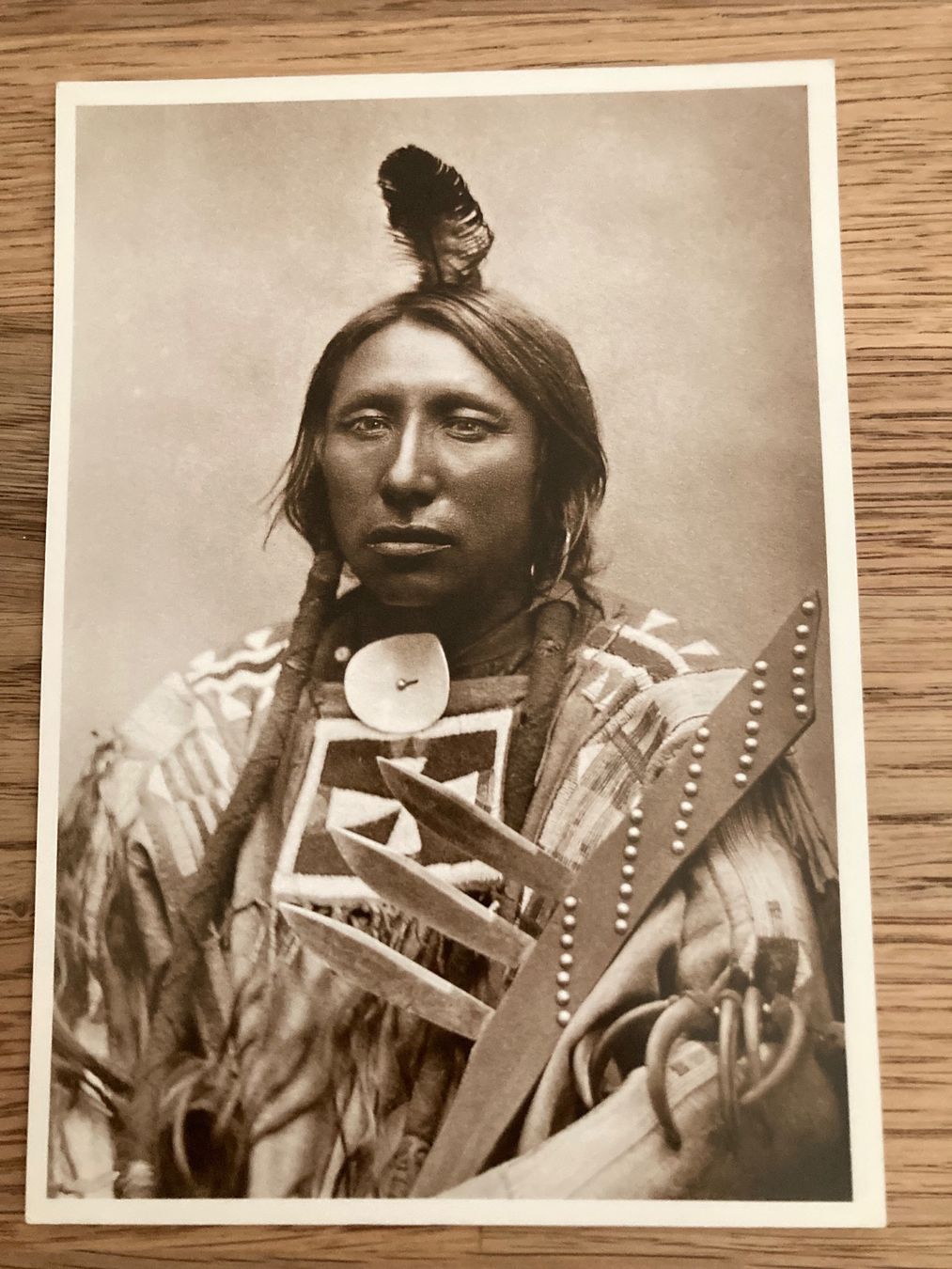 Cartes postales: 5 nostalgische Indianer-Postkarten – D'occasion à Mammern par indigomondkind 4