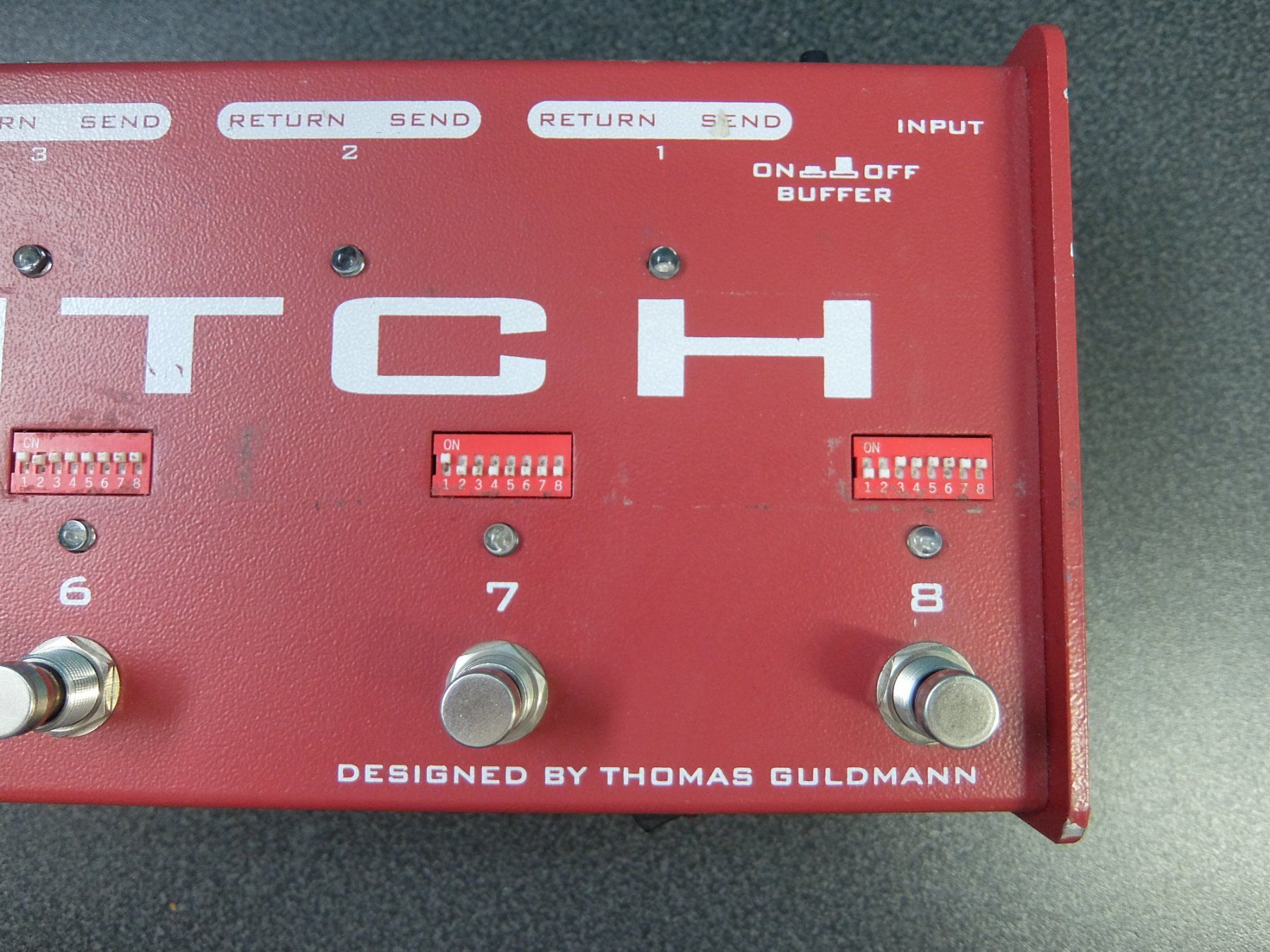 Strumenti musicali: Carl Martin - Octa Switch - 8 FX Looper/Switch – Usato da St. Gallen venduto da qflm 5