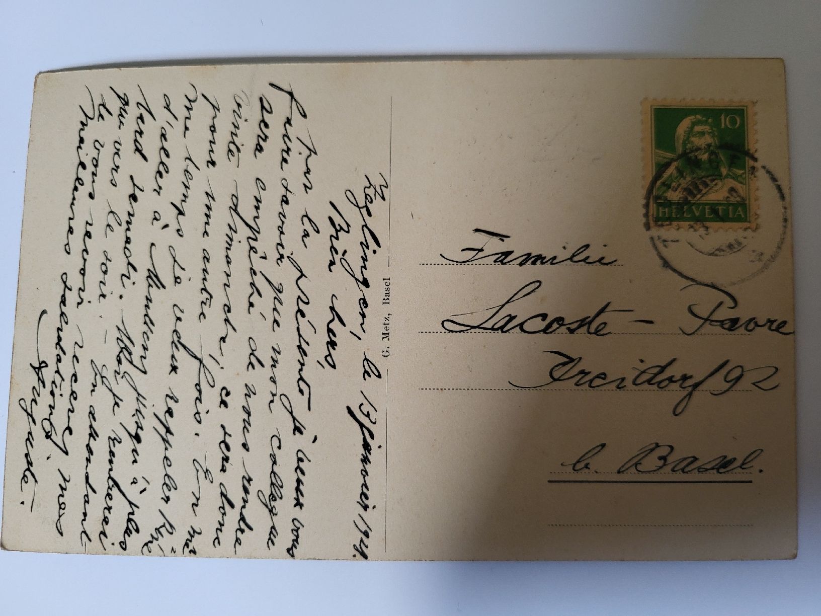 Cartoline postali: Alte Ansichtskarte Kilchberg, Baselland R4 – Usato da nunningen venduto da mic_88k2 1
