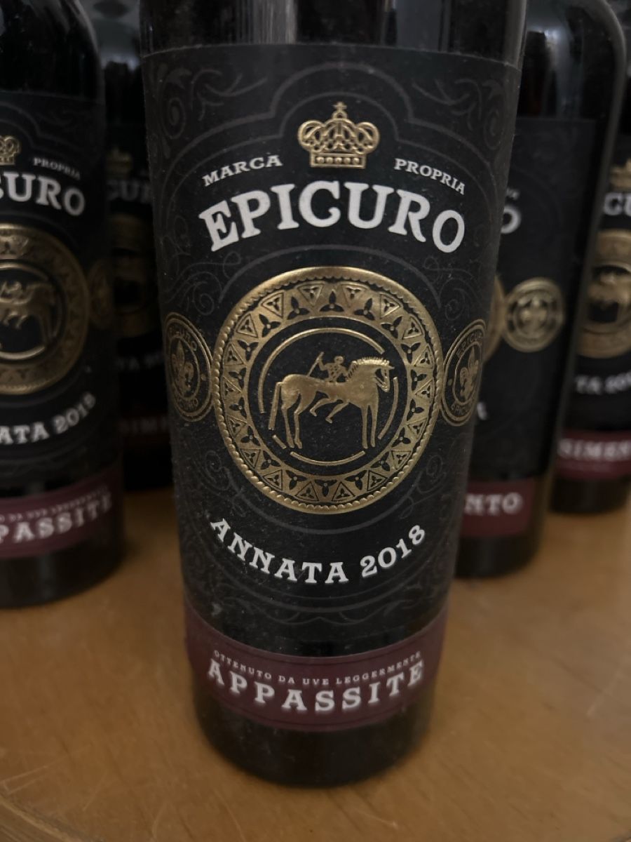 Vino: Epicuro Annata 2017/2018  – Nuovo (secondo la descrizione) da zürich venduto da Julia05 1