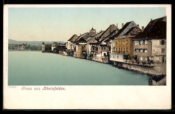 Ansichtskarten: AK Rheinfelden, Ortsansicht – Gebraucht aus Berlin von bartko-reher