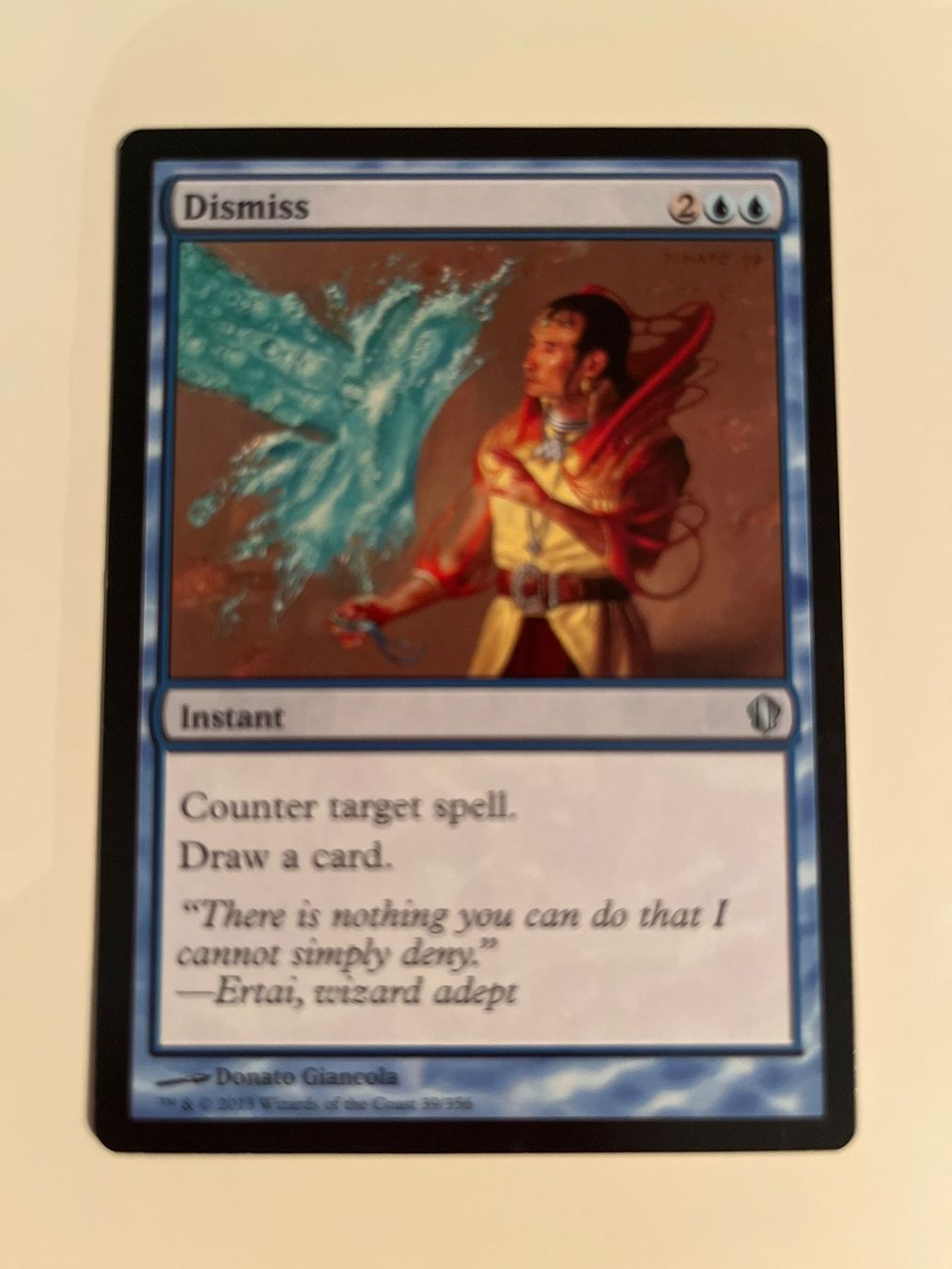 Magic The Gathering Sammelbilder & Trading cards: 1 x Dismiss - Magic: The Gathering - MtG – Gebraucht aus Kriens von Shadi1980