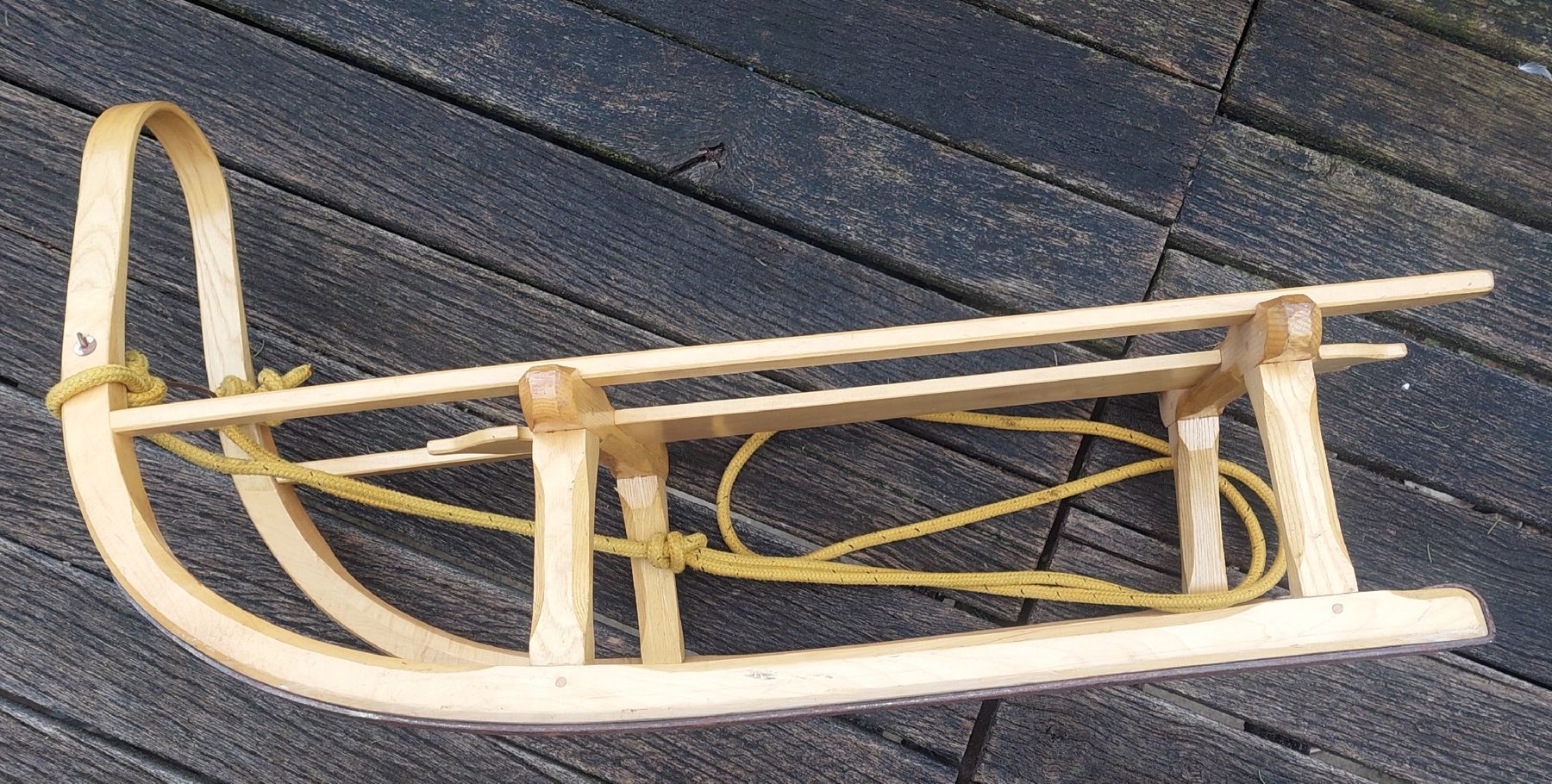 Schlitteln: schöner Holzschlitten, wenig gebraucht – Gebraucht aus Zürich von Cortin 1