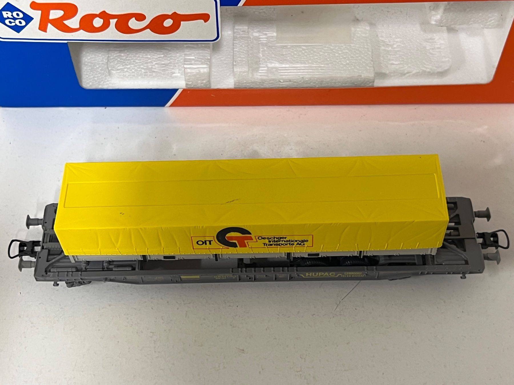 Roco Modelleisenbahnen: Staiber Hupac Wagen 4024 H0 DC OESCHGER SBB – Gebraucht aus Neuenhof von ludovicco 6