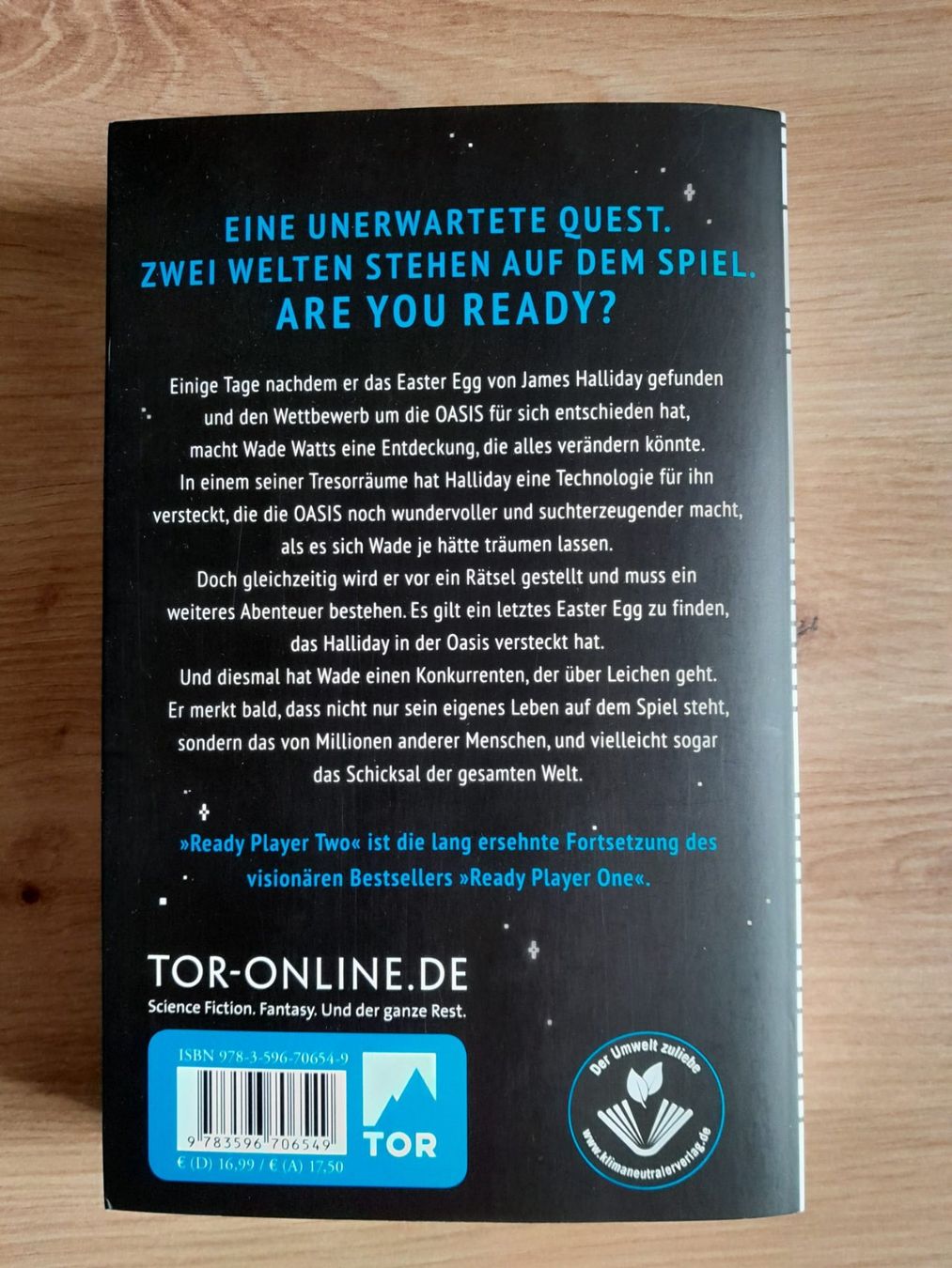 Bücher: Ready Player Two von Ernest Cline – Gebraucht aus Waldkirch von StaraFinchen 1