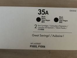 2 Druckerpatronen NEU HP Laserjet P1005/ P1006