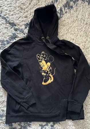 Disney Mickey Minnie: 1 sweatshirt hoodie noir M 40/42