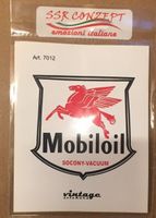Aufkleber Sticker Mobiloil ca. 7.3x7.0cm (Art. 7012)