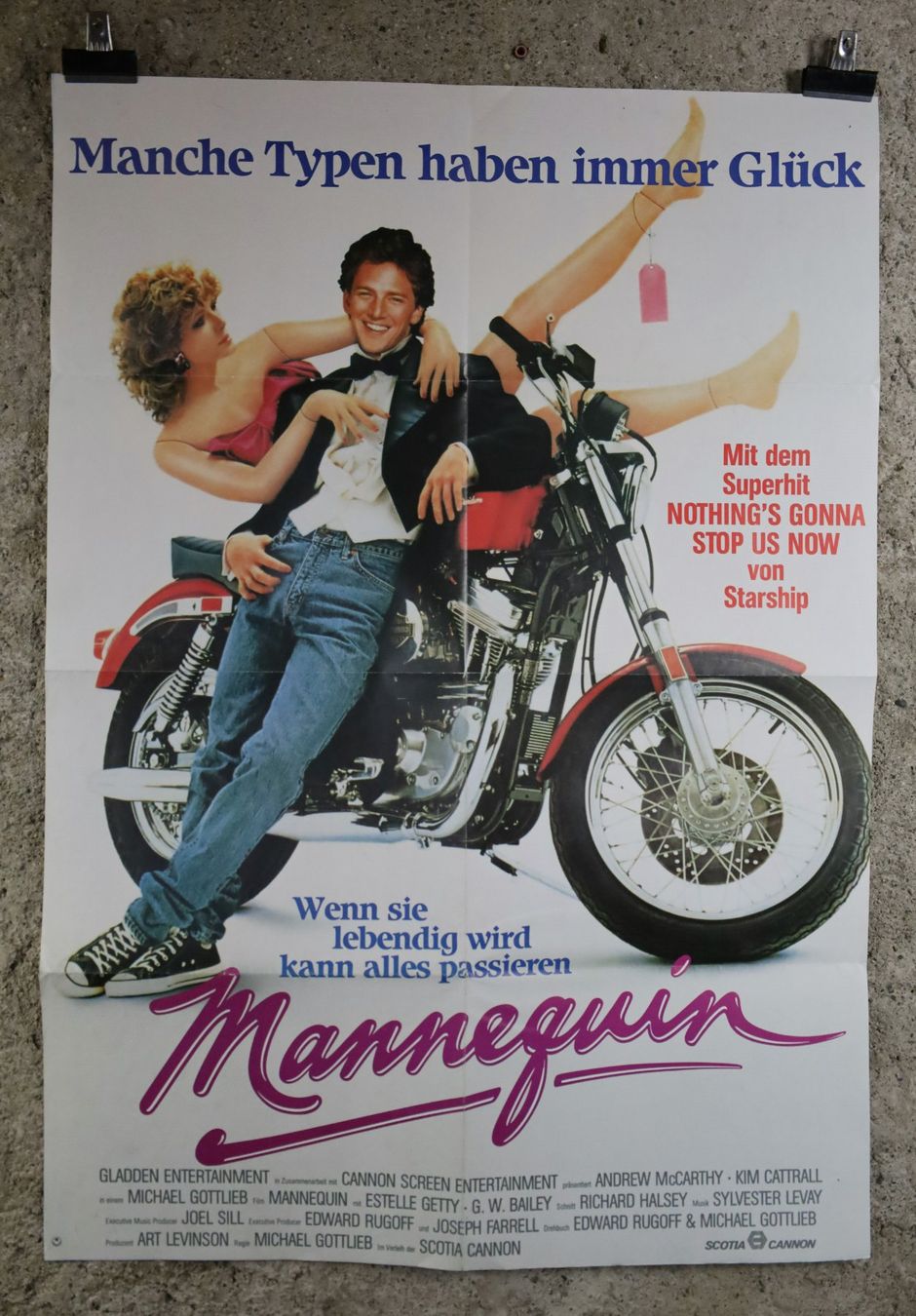 Foto & Immagini: Filmplakat "Mannequin" – Usato da Birrwil venduto da brandschatz_birrwil