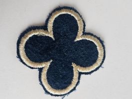 Original US Army Patch 9th Army WW2 Ära / Selten