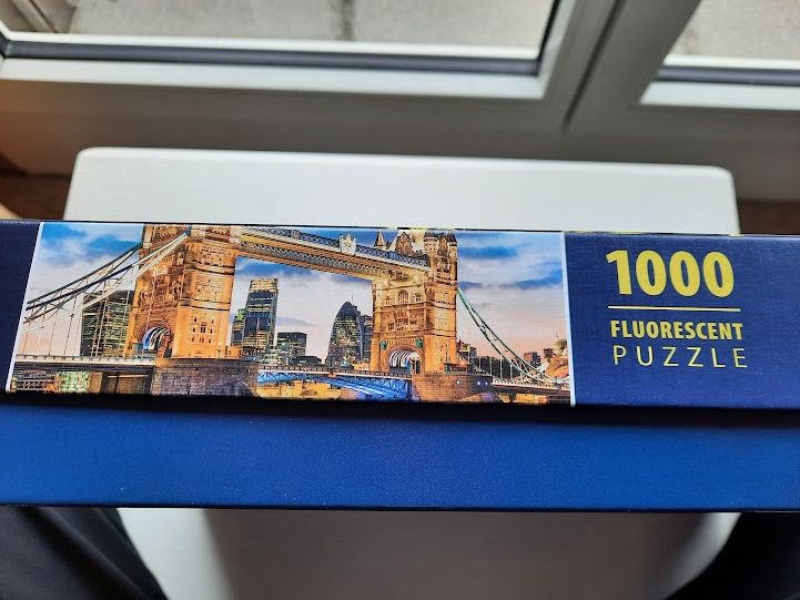 Clementoni Puzzles: CLEMENTONI-PUZZLE 1000 STK. "GLOWS IN THE DARK" – Gebraucht aus Langendorf von Paho6 2