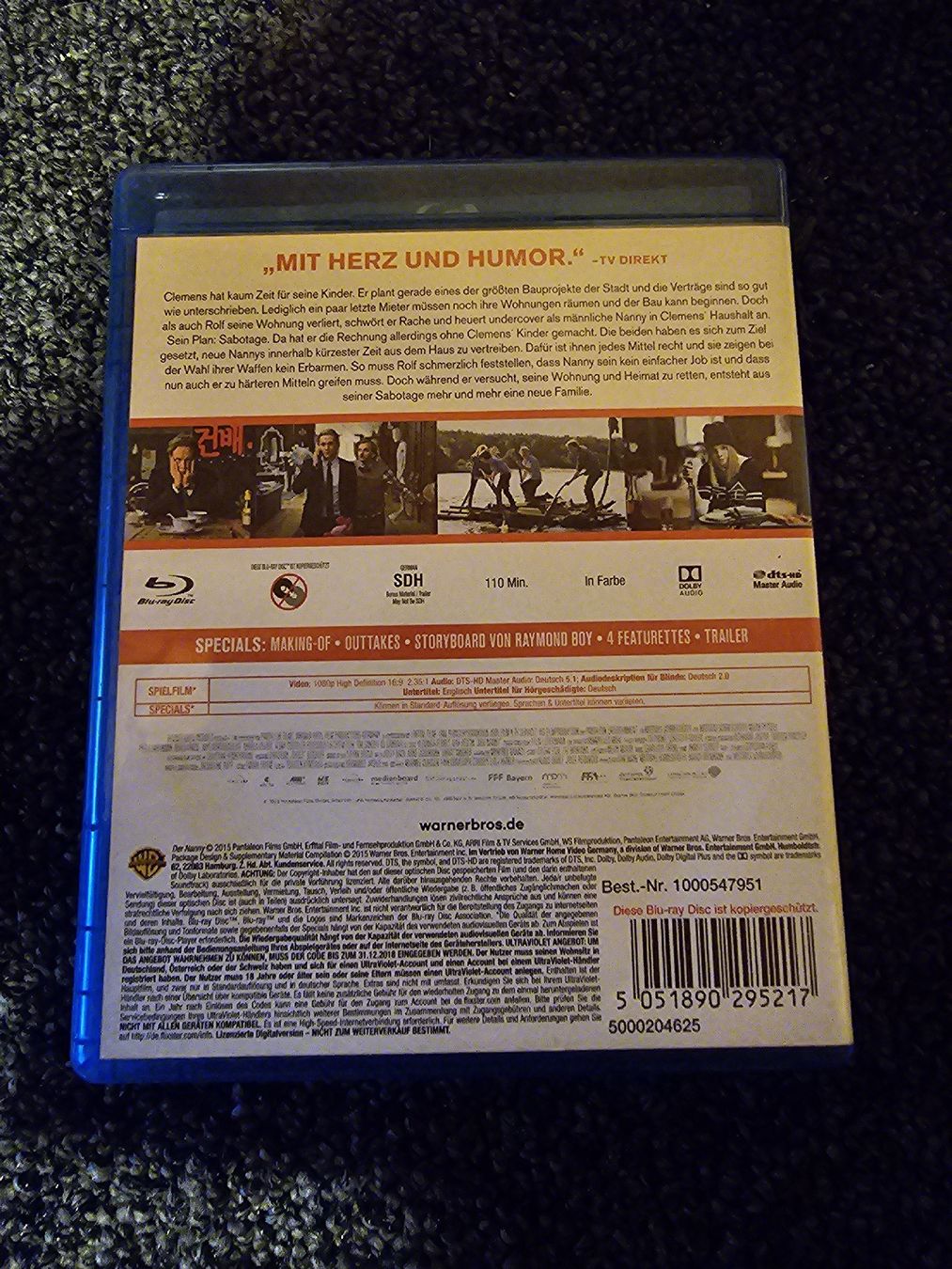 Tutti i DVDs: Der Nanny - Blu-ray – Usato da Ruswil venduto da jan_bxl5 1