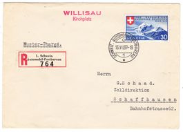 Lettre R. de Willisau BPA A274 pour Schaffhausen 13.VII.39