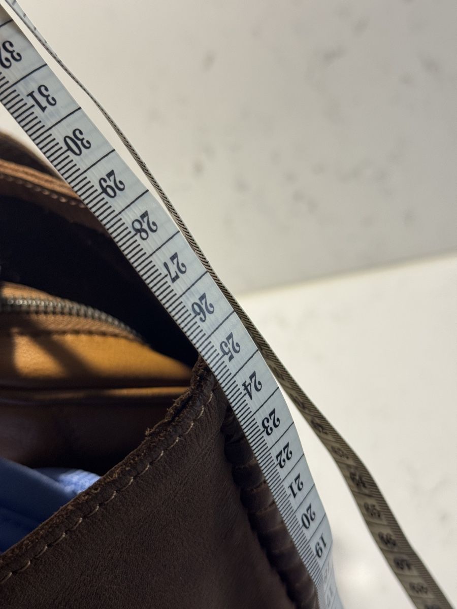 Borse da donna: FSP Collection Ledertasche dunkelbraun, handgemacht – Usato da Zürich venduto da RicardoExplorer 5