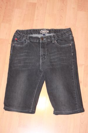 schwarze Jeans Shorts Bermudas  152 Campus